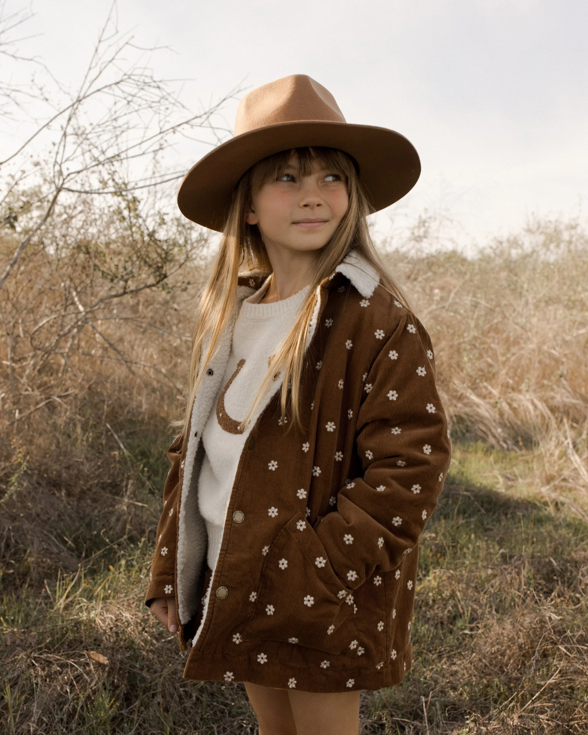 The Rancher Hat by Rylee   Cru - Saddle - KIDS