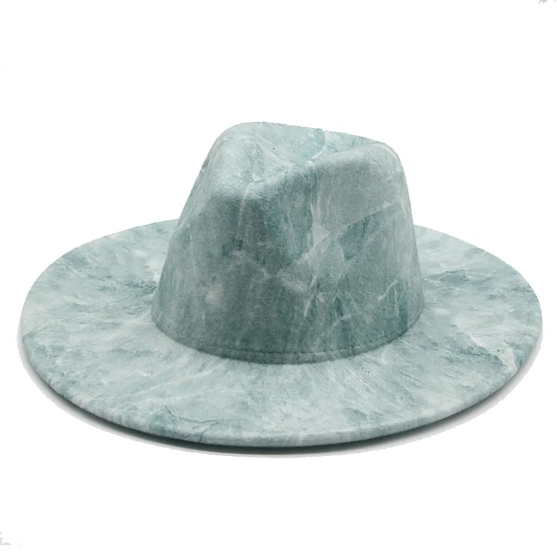 Tie dye Fedora