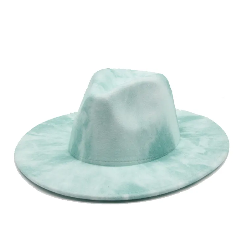 Tie dye Fedora