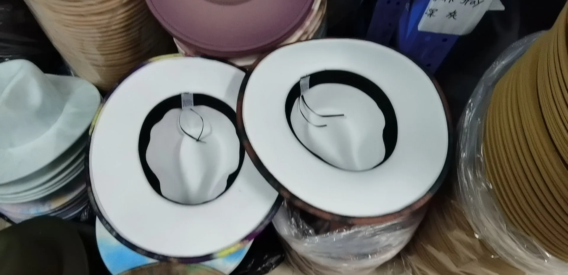 Tie dye Fedora
