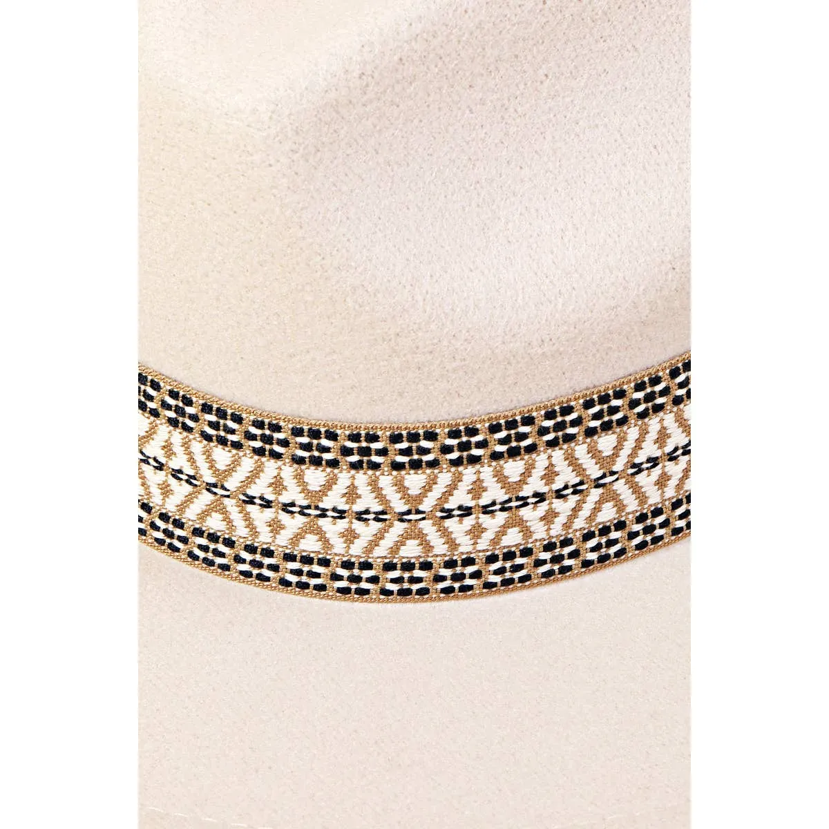 Tribal Strap Fedora Fashion Hat