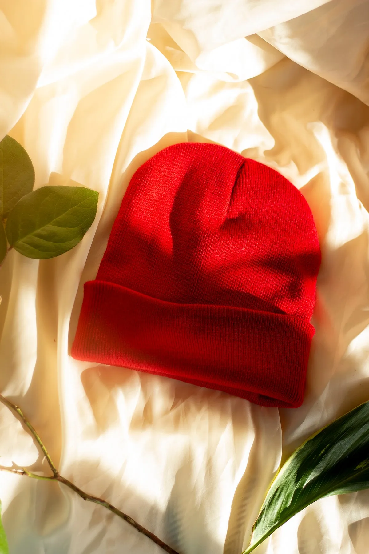 True Red Beanie Hat