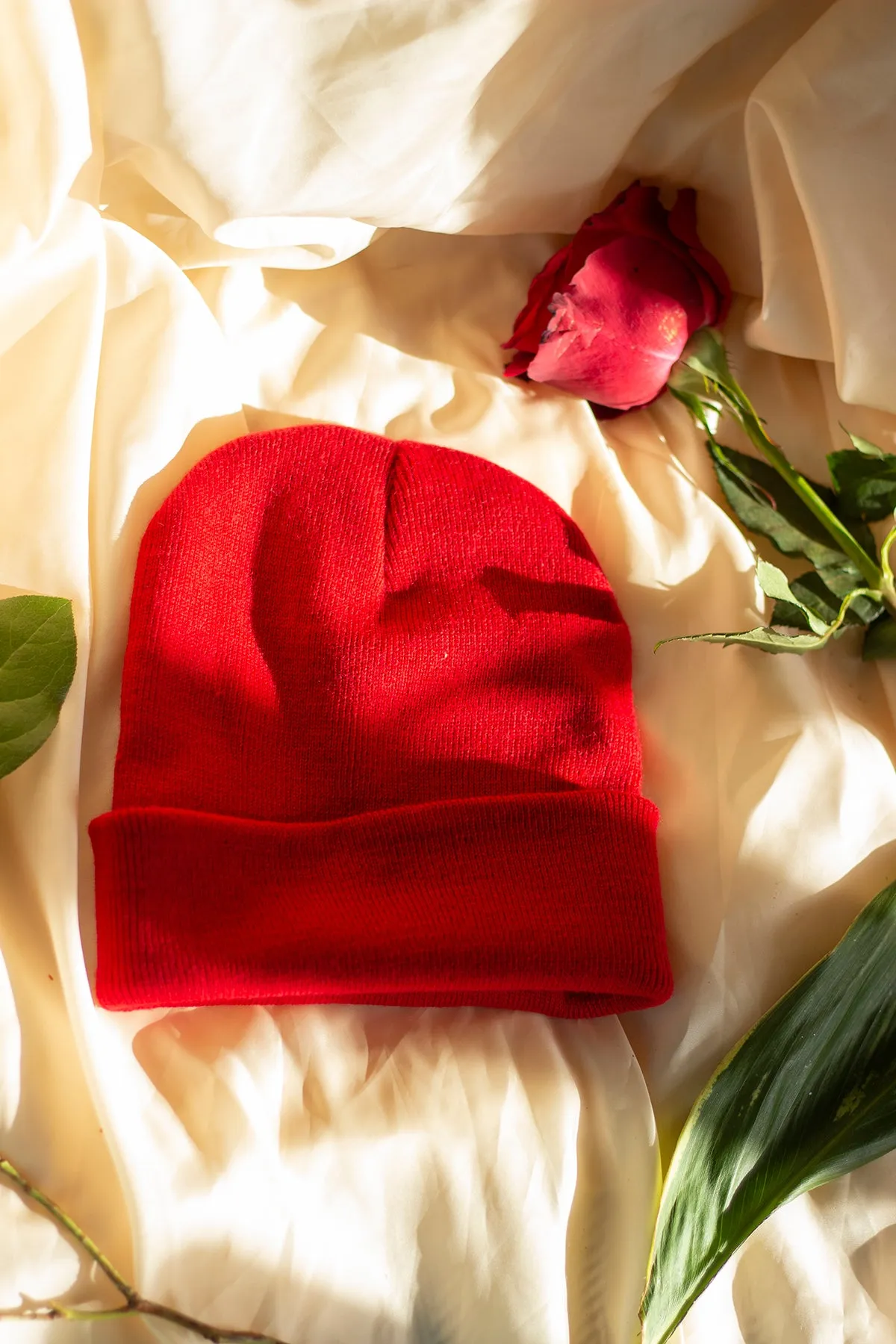 True Red Beanie Hat