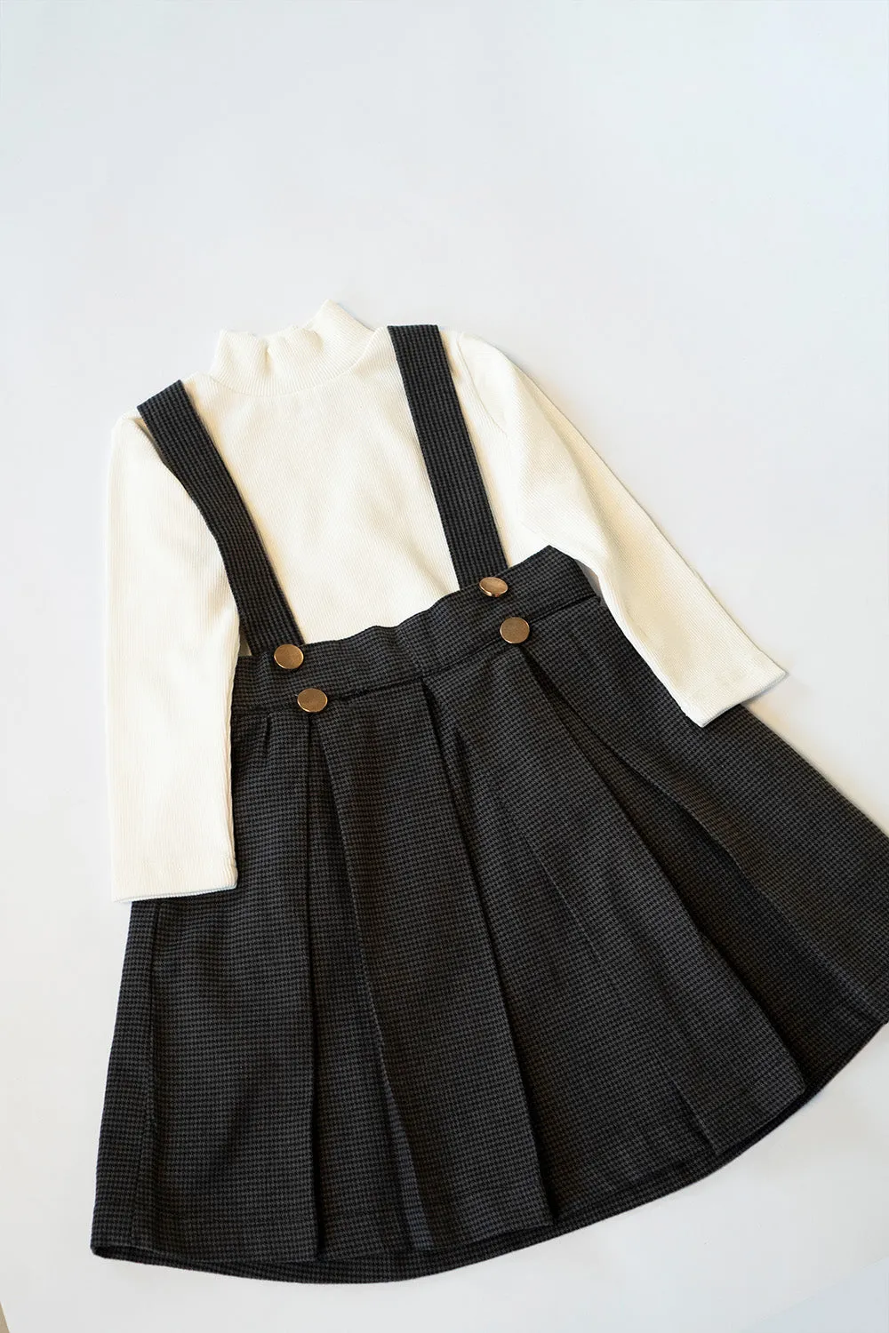 Tweed Pinafore skirt