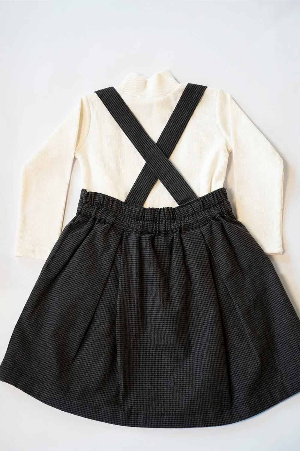 Tweed Pinafore skirt
