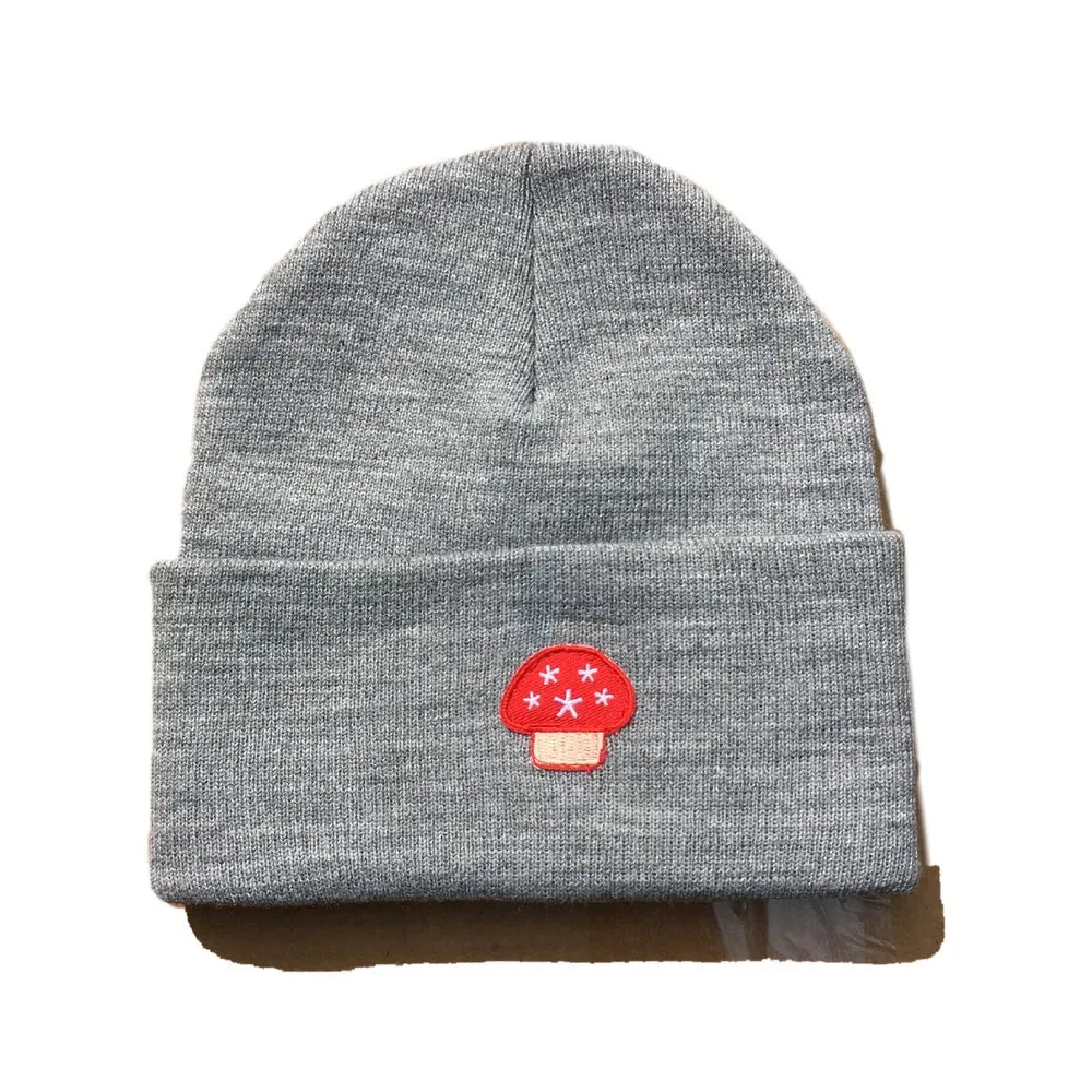 V Speshal Mushroom Beanie H Gray