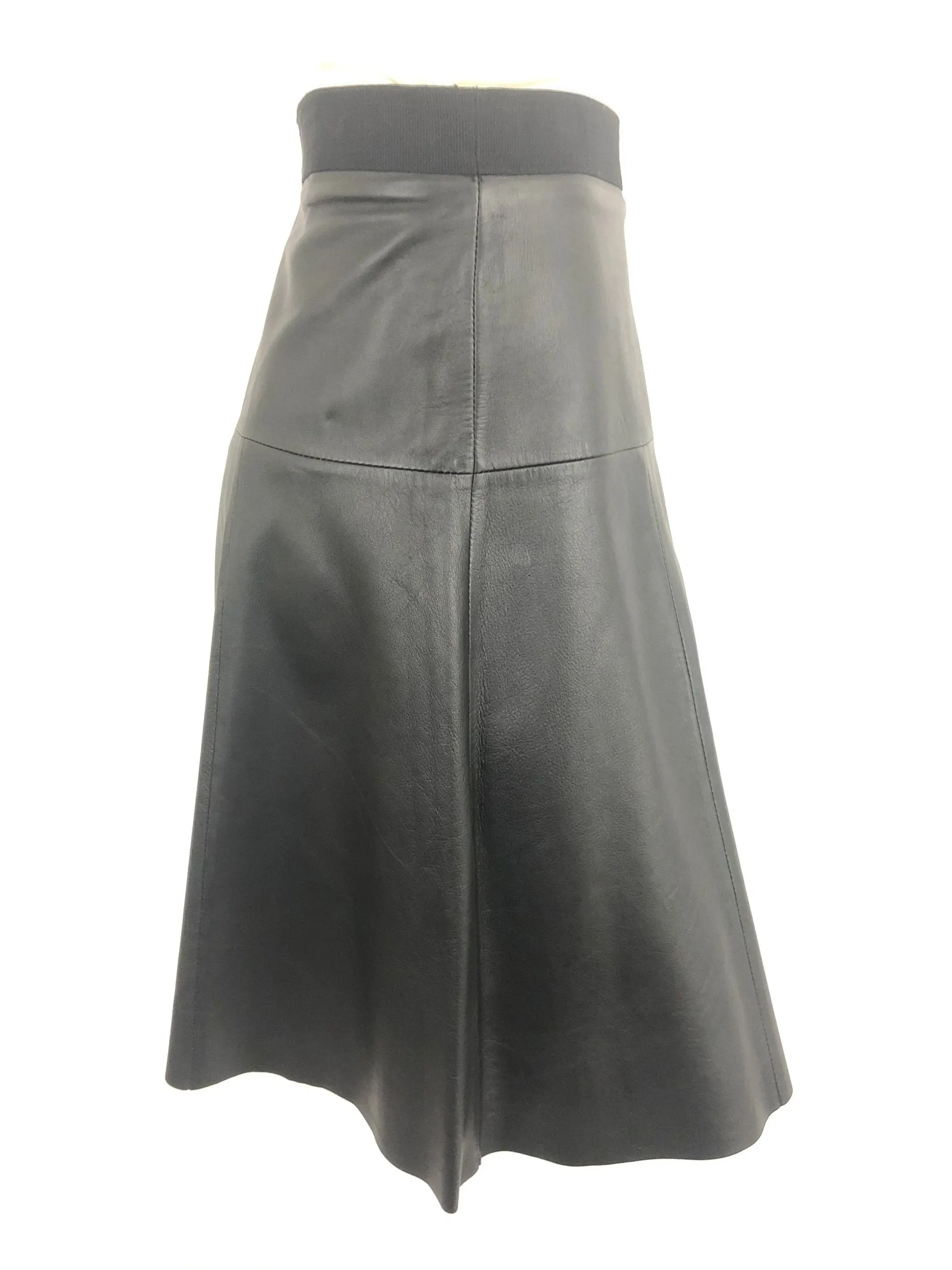 Vince Leather Skirt Size 8