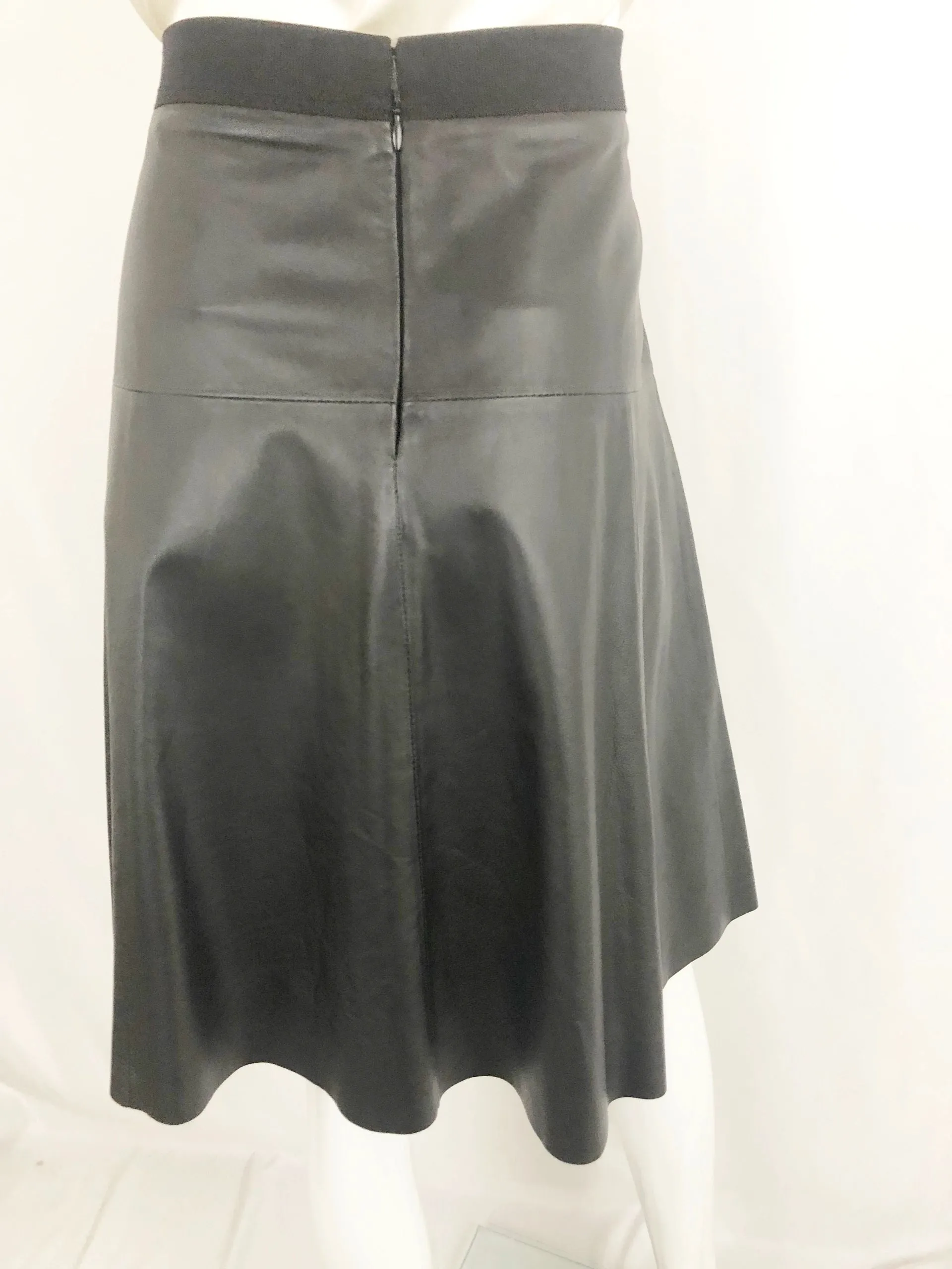 Vince Leather Skirt Size 8