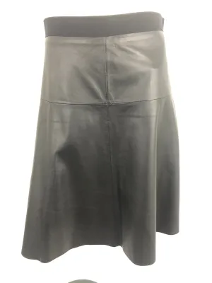 Vince Leather Skirt Size 8