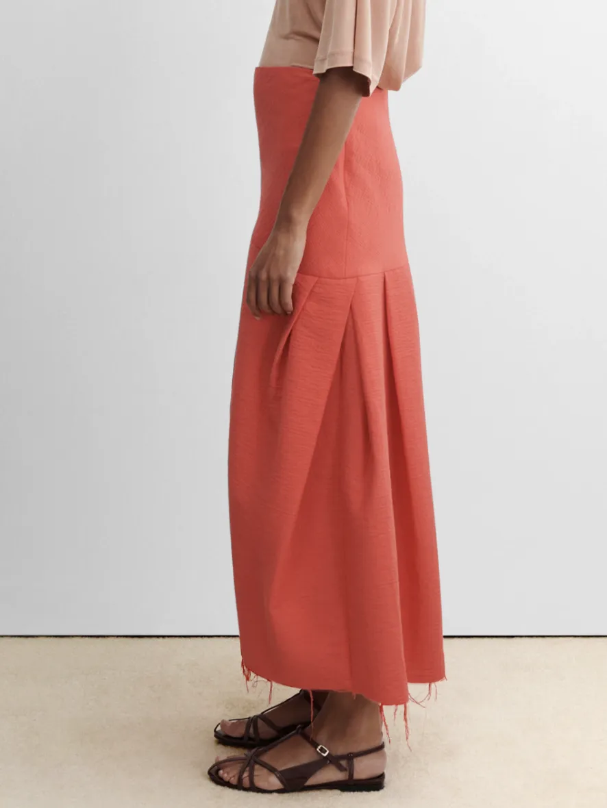 Viola Skirt - Guava