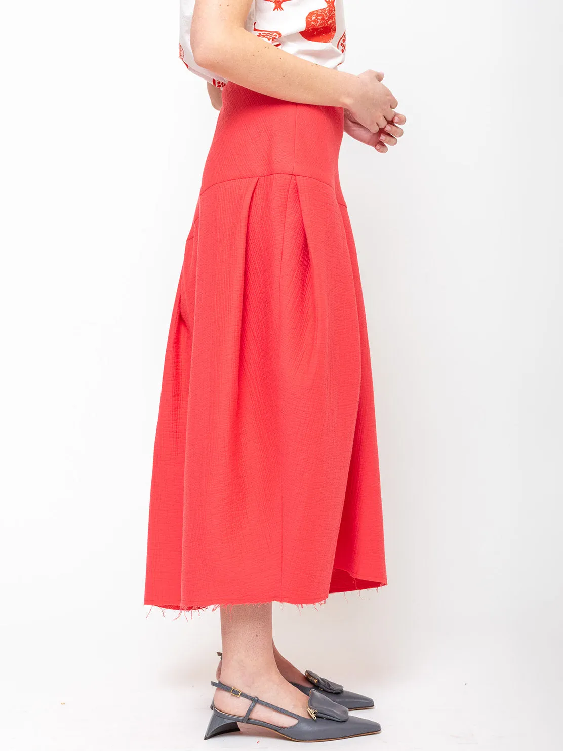Viola Skirt - Guava