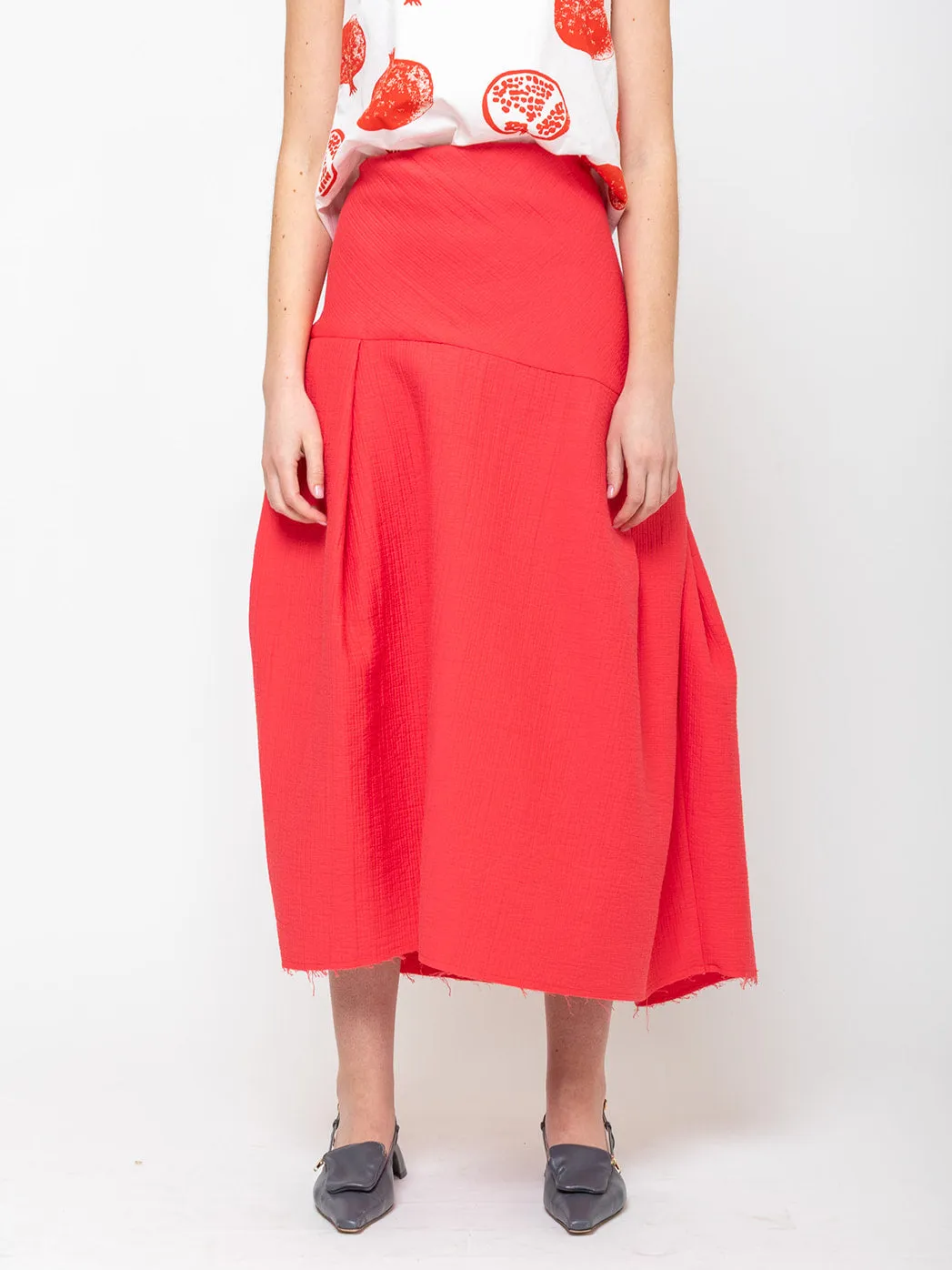 Viola Skirt - Guava