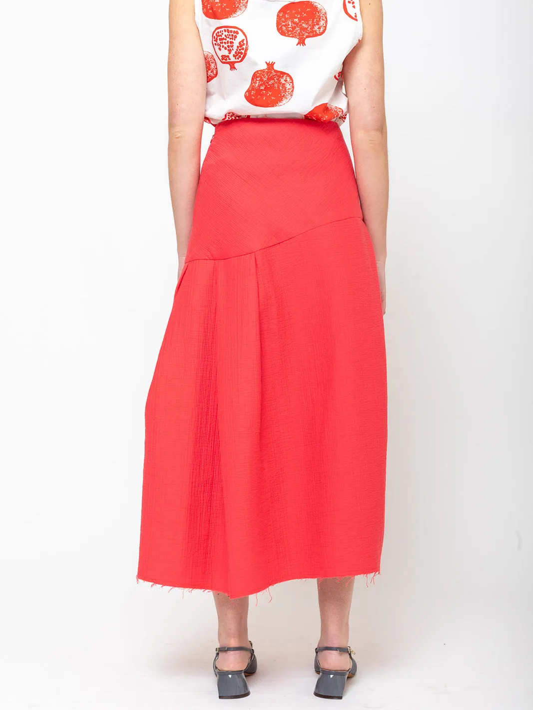 Viola Skirt - Guava