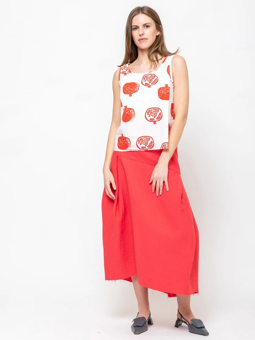 Viola Skirt - Guava