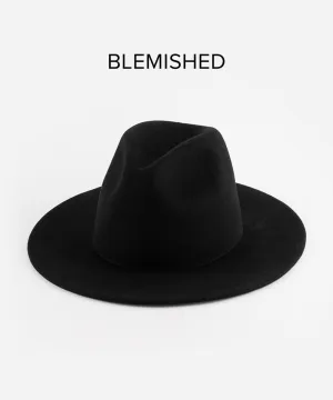 Wes Fedora - Black BLEMISHED