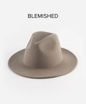 Wes Fedora - Light Grey BLEMISHED