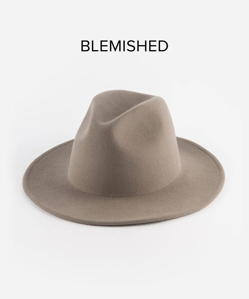 Wes Fedora - Light Grey BLEMISHED