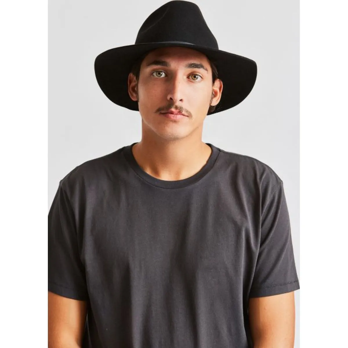 Wesley Cotton Fedora - Black