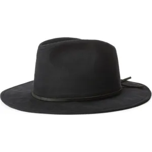 Wesley Cotton Fedora - Black
