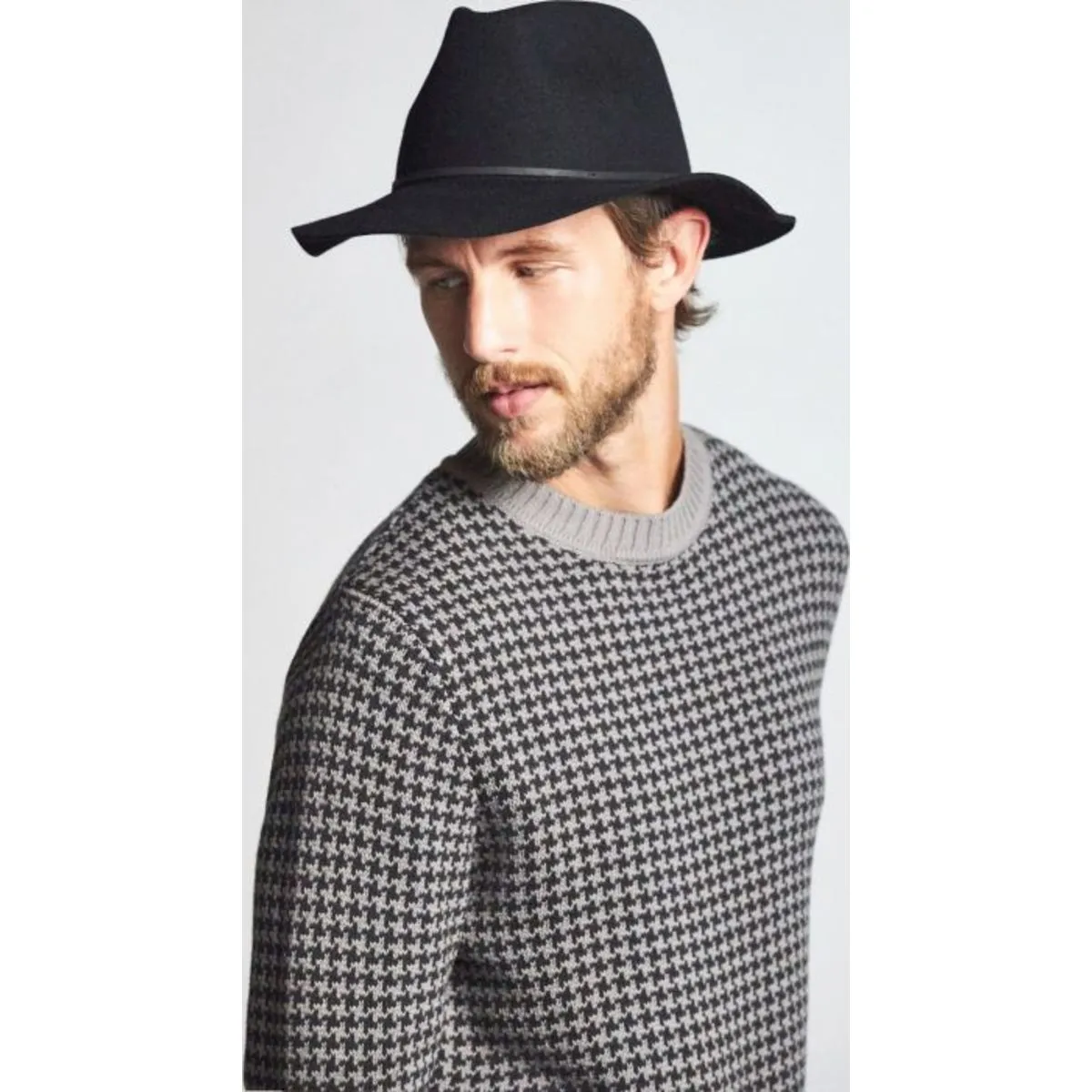 Wesley Fedora - Black