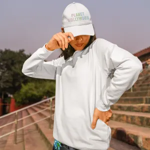 White Puff Hat