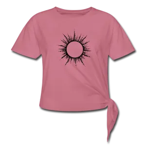 Women's Ring of Fire Knotted T-Shirt