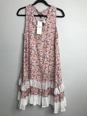 Womens Size Med Misses Pink papillon NWT Dress