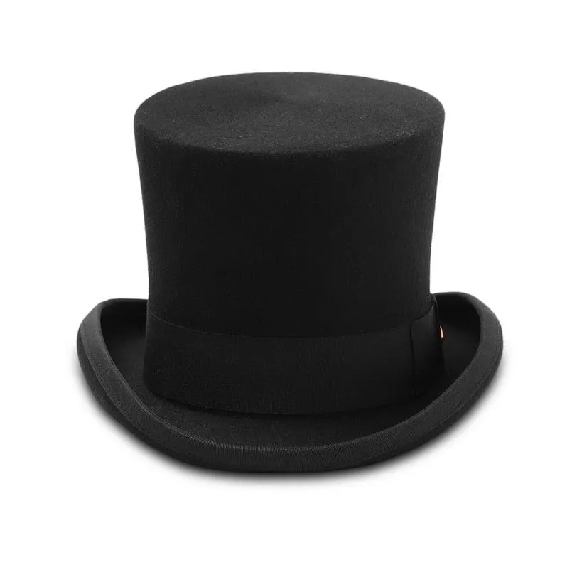 Wool Felt Top Hat Cylinder High Top Hat