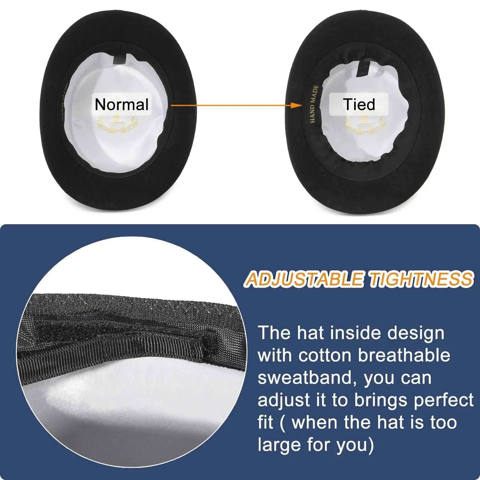 Wool Felt Top Hat Cylinder High Top Hat