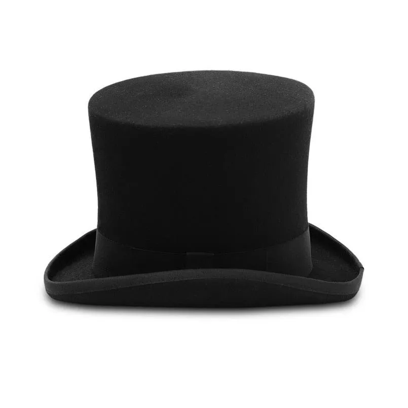 Wool Felt Top Hat Cylinder High Top Hat