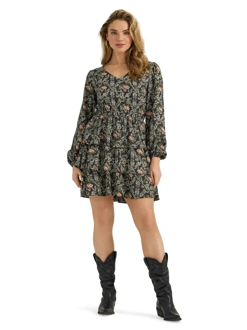 Wrangler Dress Womens Floral Print