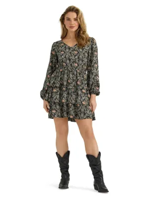 Wrangler Dress Womens Floral Print