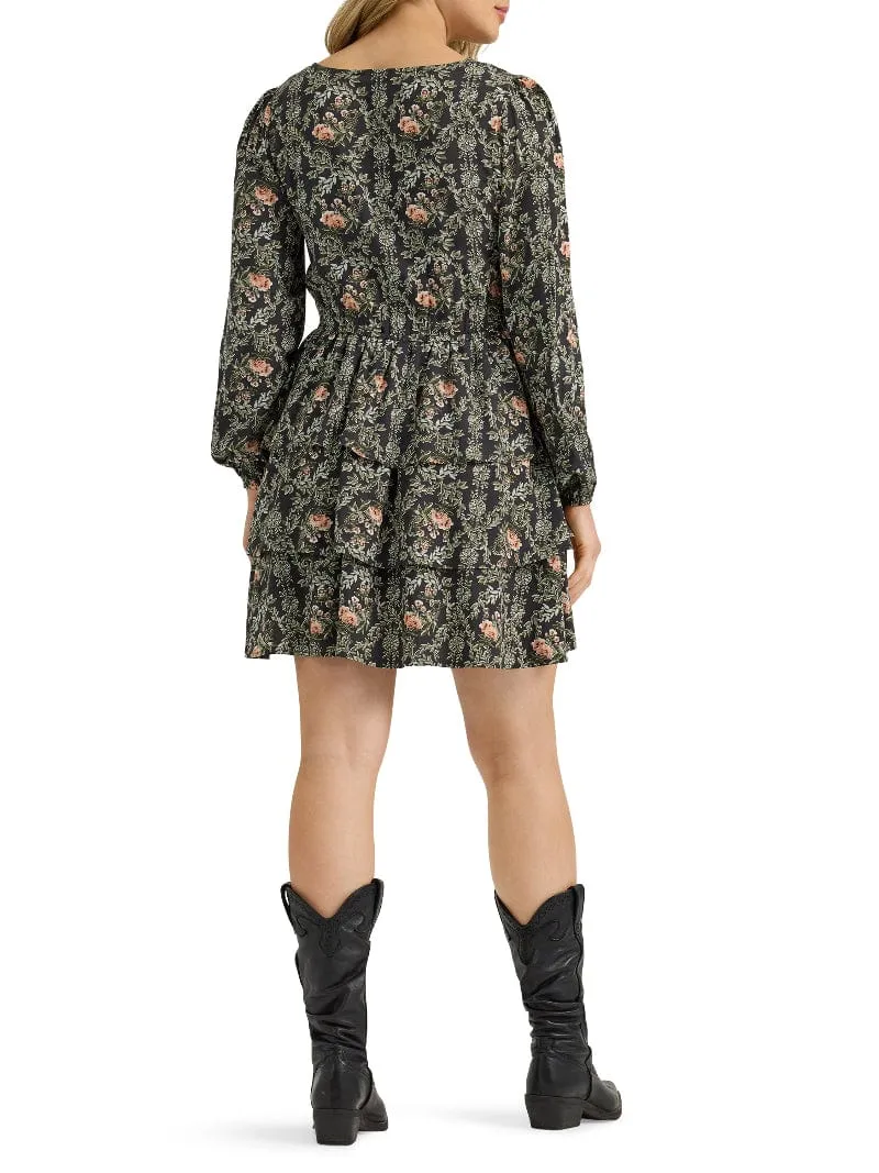Wrangler Dress Womens Floral Print
