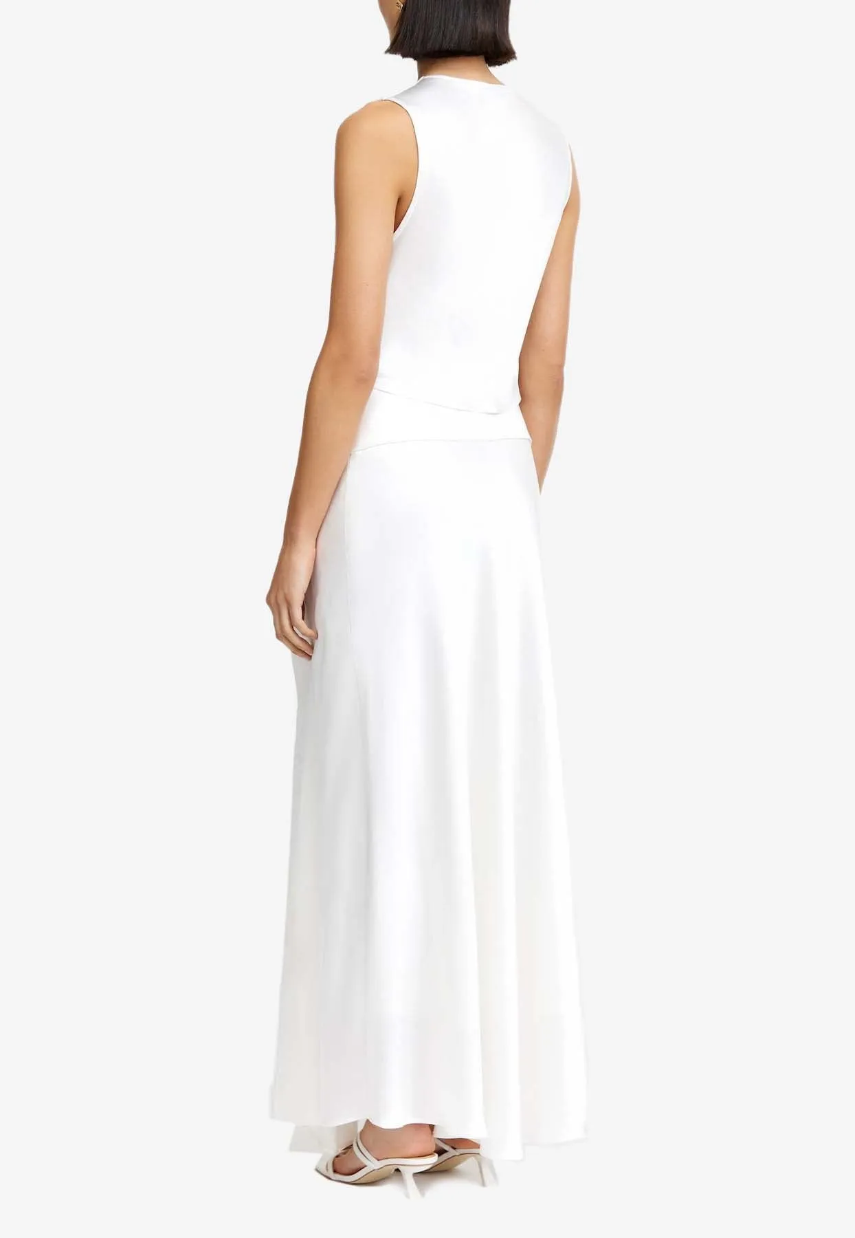 Yewdale Asymmetric Maxi Skirt
