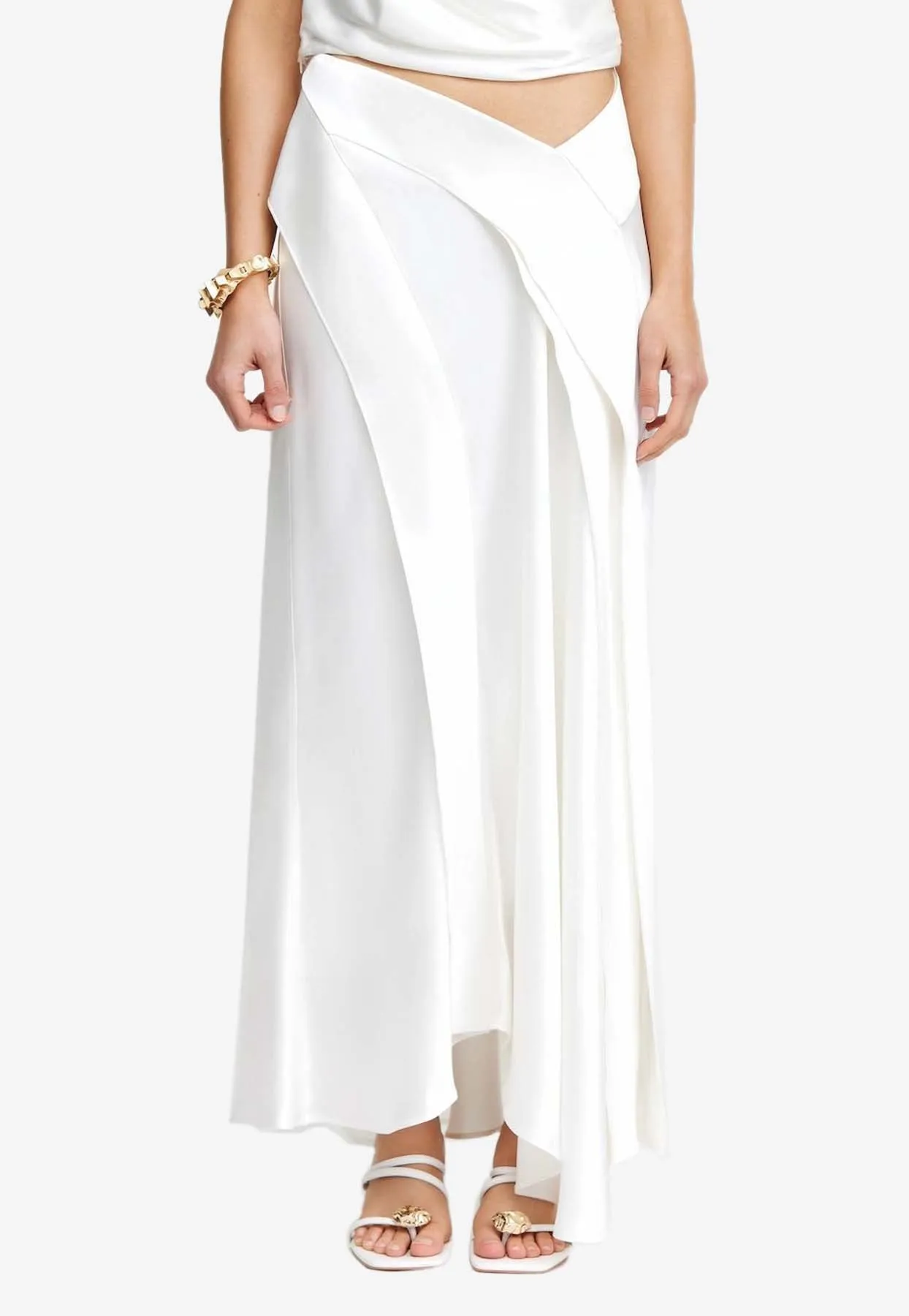Yewdale Asymmetric Maxi Skirt
